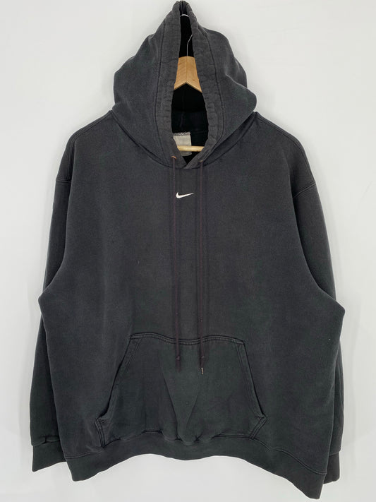 90’s NIKE CENTER SWOOSH Size XL Vintage Hoodie Sweat-Shirt / K7245
