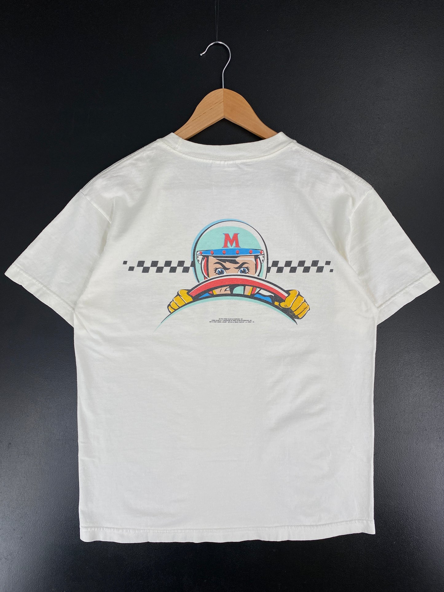 1998 SPEED RACER Made in USA Size M Vintage T-shirt / E6573T