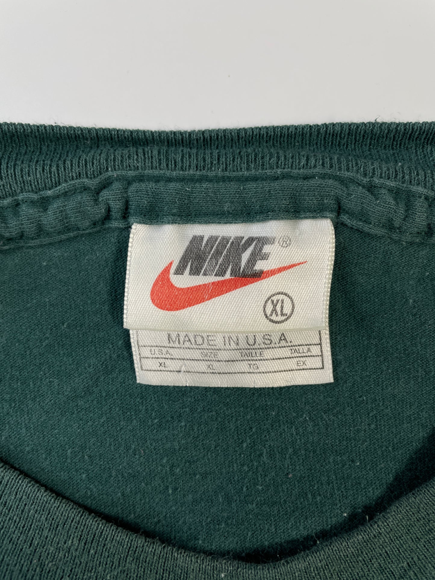 90's NIKE Made in USA Size XL Vintage T-Shirt / A9905