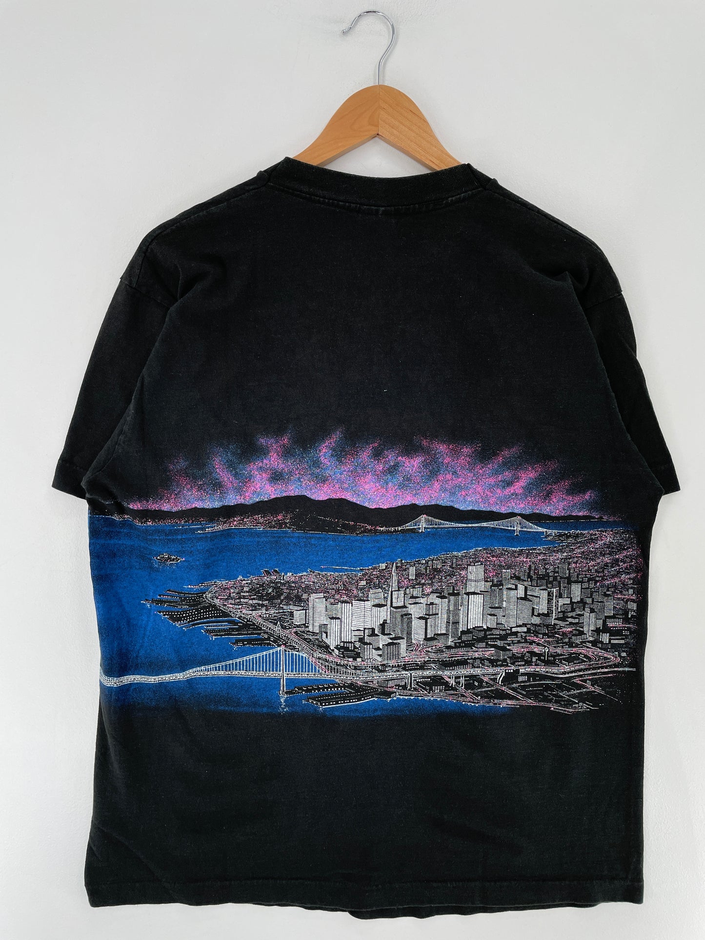 90's SAN FRANCISCO Made in USA Size XL Vintage T-shirt / E6441T