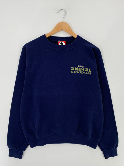 90's DISNEY ANIMAL KINGDOM Made in USA Size S/M Vintage Sweat-shirt / E3724S