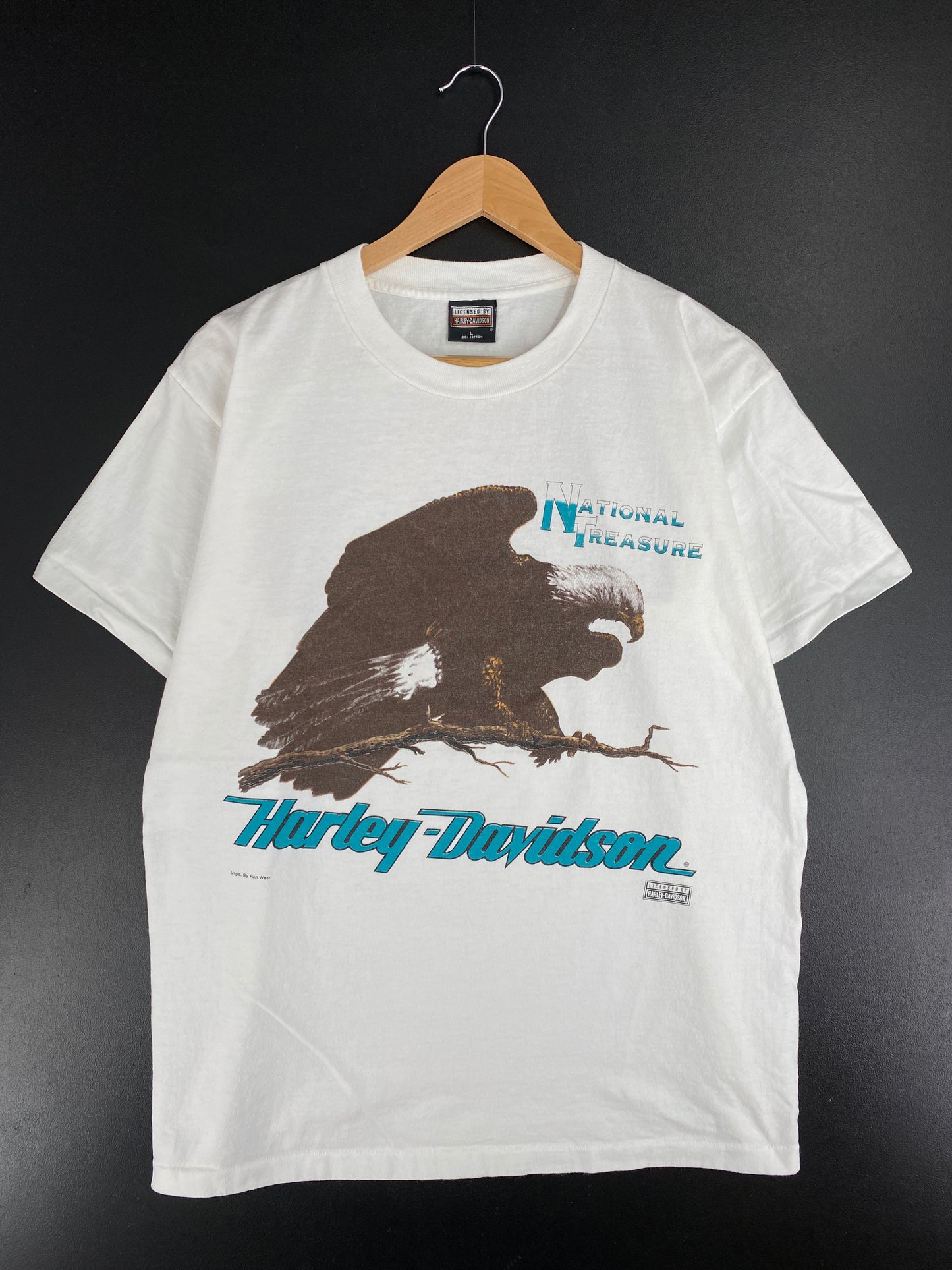 90’s HARLEY DAVIDSON Size L Vintage T-Shirt / E2793T