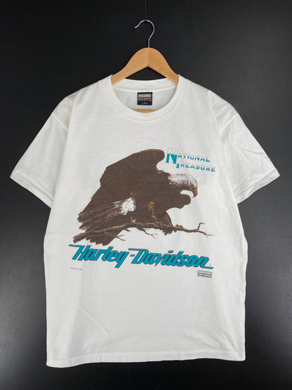 90’s HARLEY DAVIDSON Size L Vintage T-Shirt / E2793T