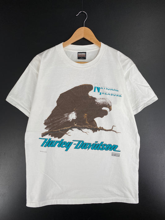 90’s HARLEY DAVIDSON Size L Vintage T-Shirt / E2793T