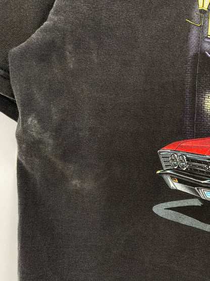 Vintage MAIN STREET MUSCLE Size XL T-Shirt / k5058