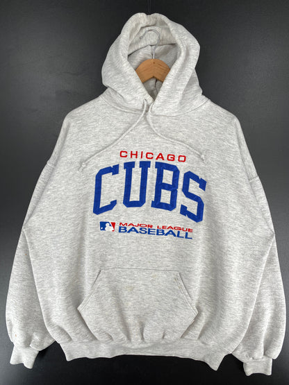 90's RUSSELL x CHICAGO CUBS Made in USA Size XXL Vintage MLB Sweat-Shirt / E6302S