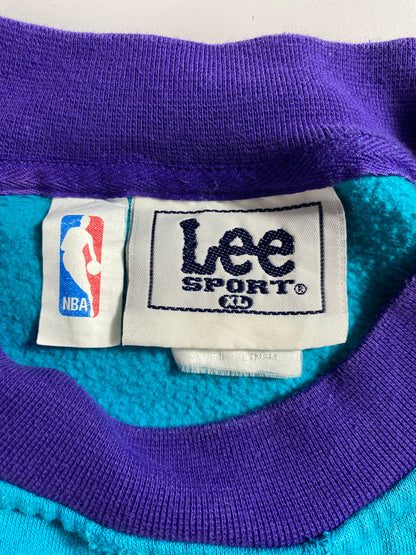 90’s NEW ORLEANS HORNETS Size XL Vintage NBA Sweat-Shirt/ A5639