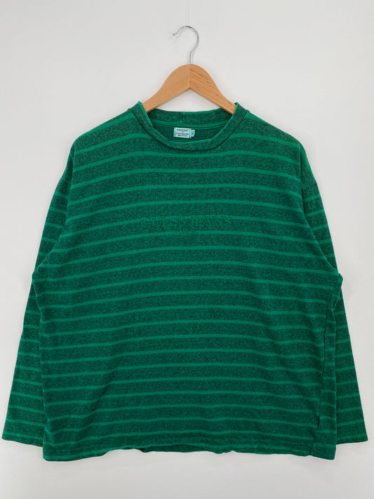 .90's GUESS Made in USA Size XL Vintage Long Sleeve T-Shirt / A8226
