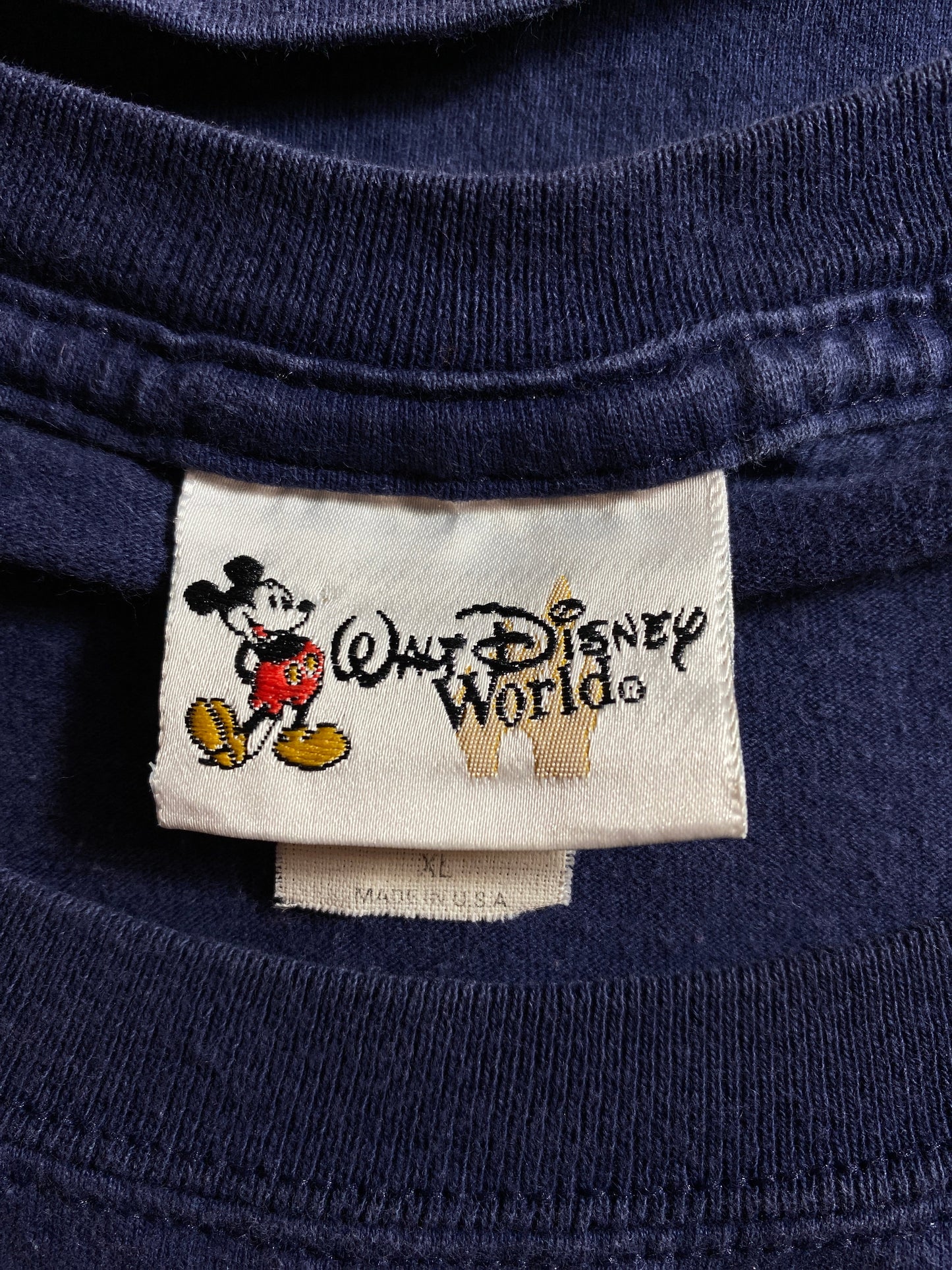 90’s DISNEY EPCOT Made in USA Size XL Vintage T-Shirt / A3282