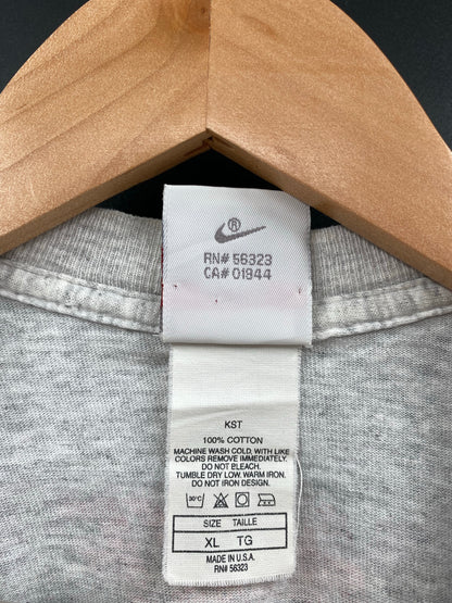 90’s NIKE SILVER TAG Made in USA Size XL Vintage T-Shirt / K4335