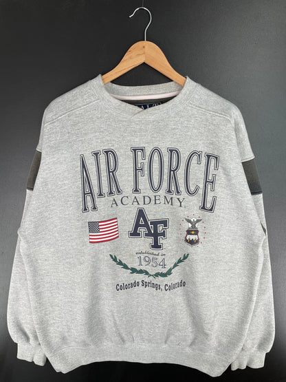 00' AIR FORCE ACADEMY Size XL Vintage College Sweat-shirt / A3263
