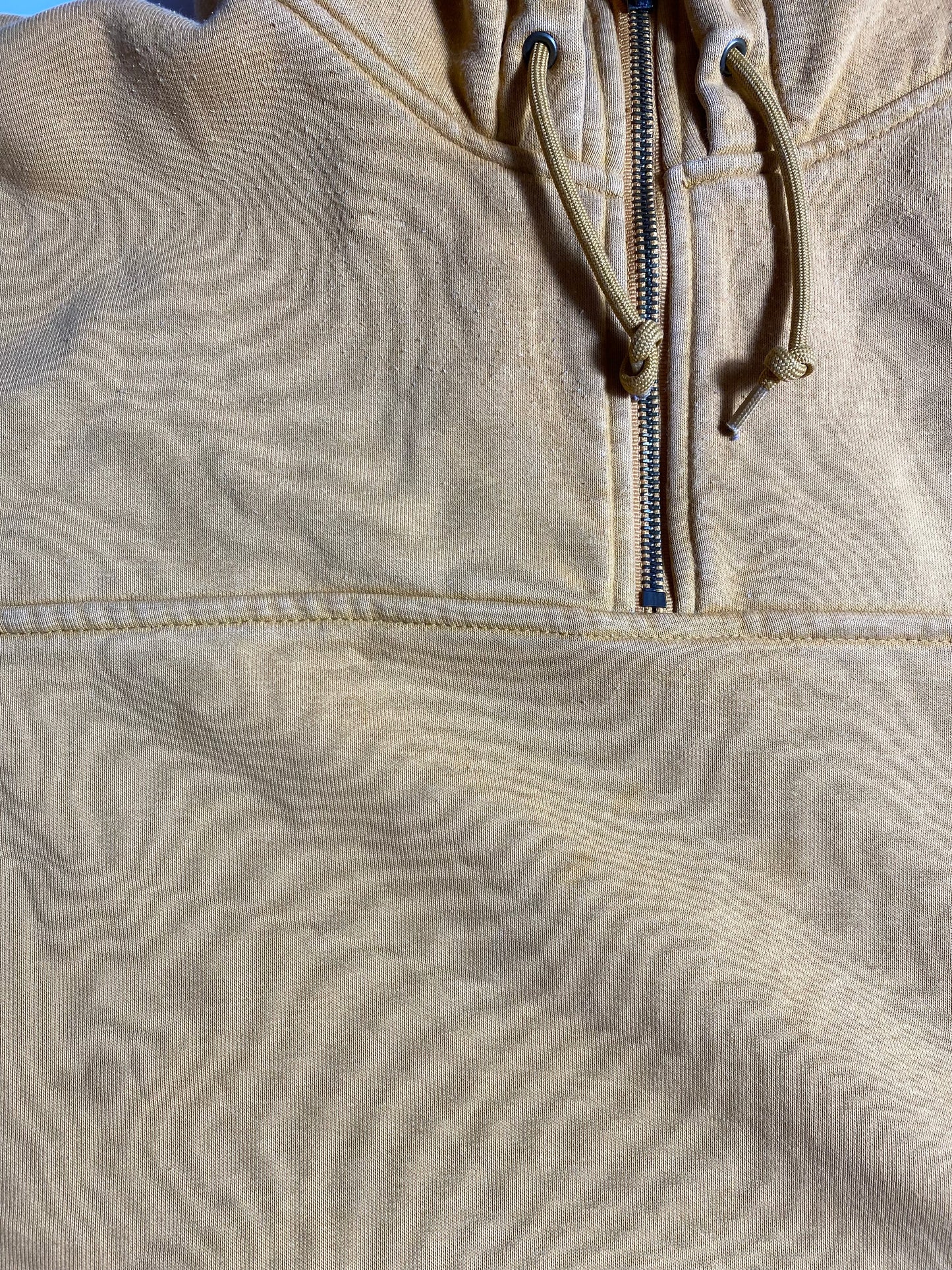 Vintage CARHARTT Size XXL Half Zip Hoodie Sweat-Shirt / K8780