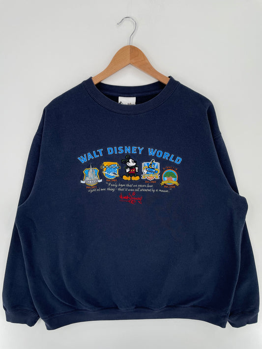 00' DISNEY MICKEY Size XL Vintage Sweat-Shirt / A2588