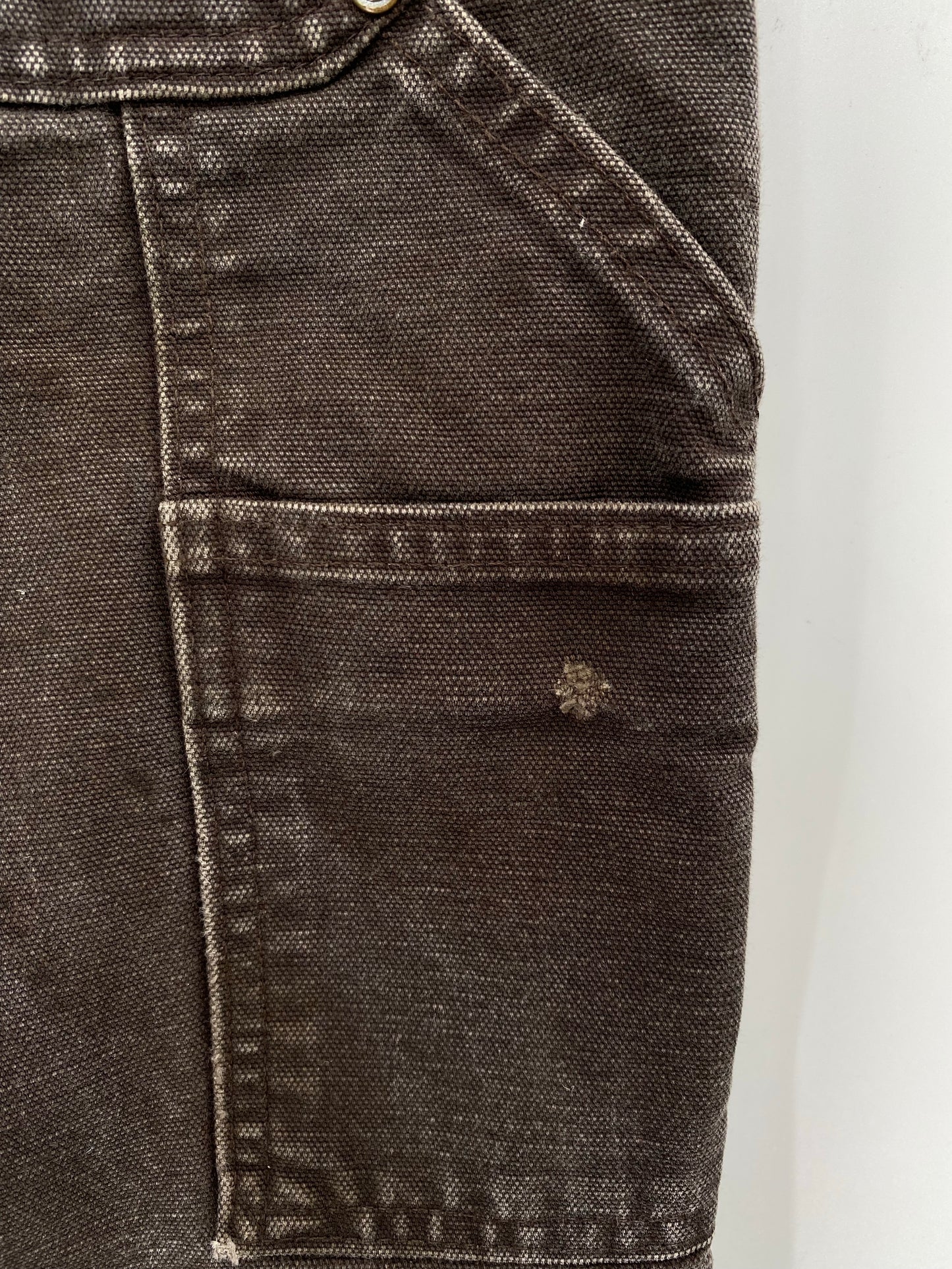 Vintage CARHARTT Double Knee Size 33x32 Duck Pants / K8213