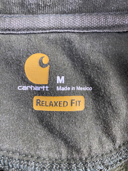 Vintage CARHARTT Size M Half-Zip Sweat-Shirt / A459