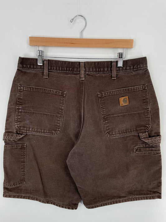 Vintage CARHARTT Size W34xL9.5 Duck Shorts / A3936