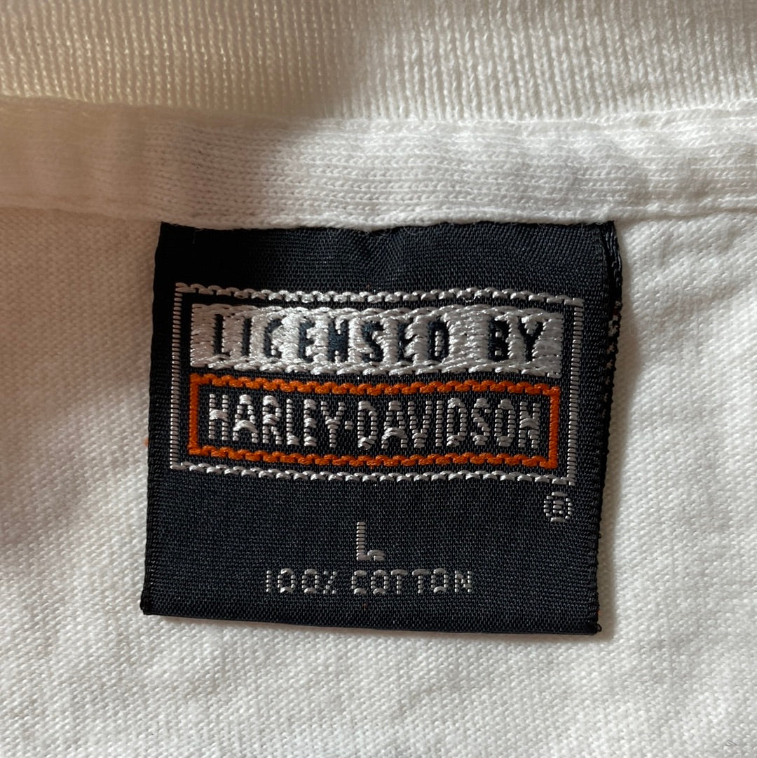 90’s HARLEY DAVIDSON Size L Vintage T-Shirt / E2793T