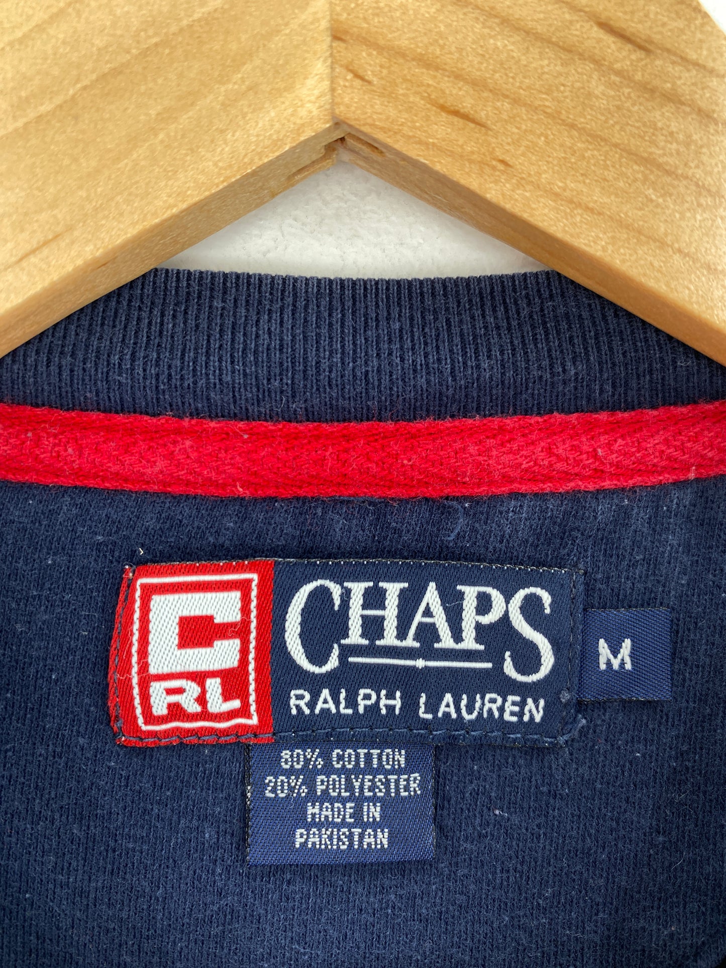 90’s CHAPS RALPH LAUREN Size M Vintage Sweat-Shirt/ A4302