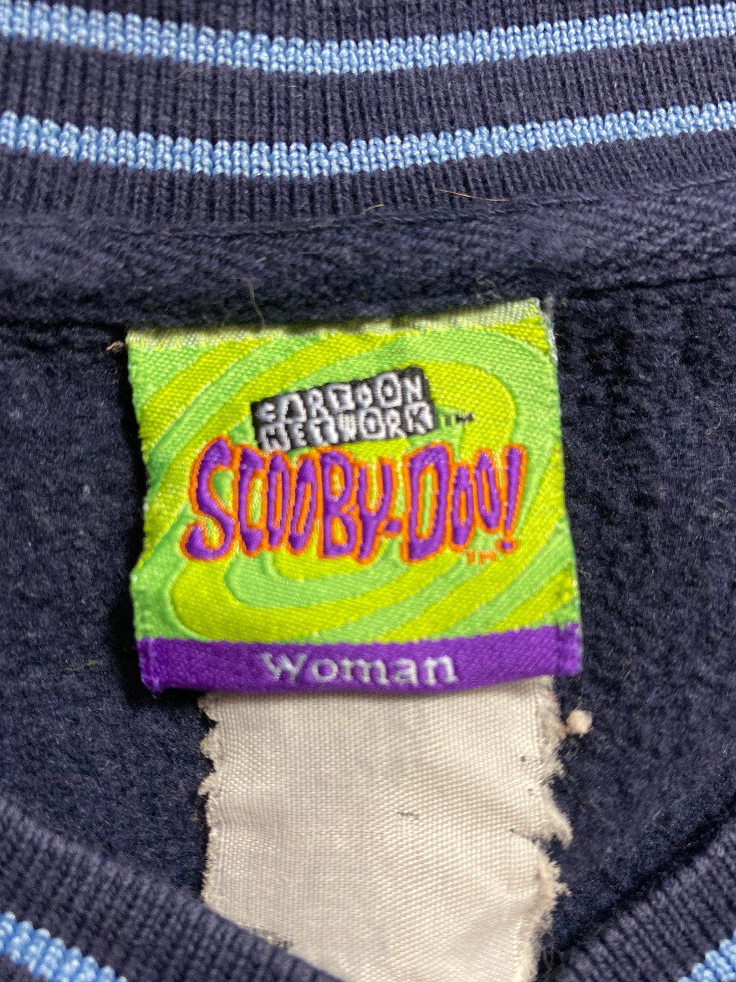 Vintage CARTOON NETWORK SCOOBY DOO Size Ladies XXL T-shirt / 9562
