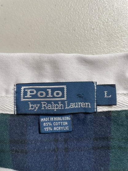 90's POLO RALPH LAUREN Size L Vintage Rugby-Shirt / K7285