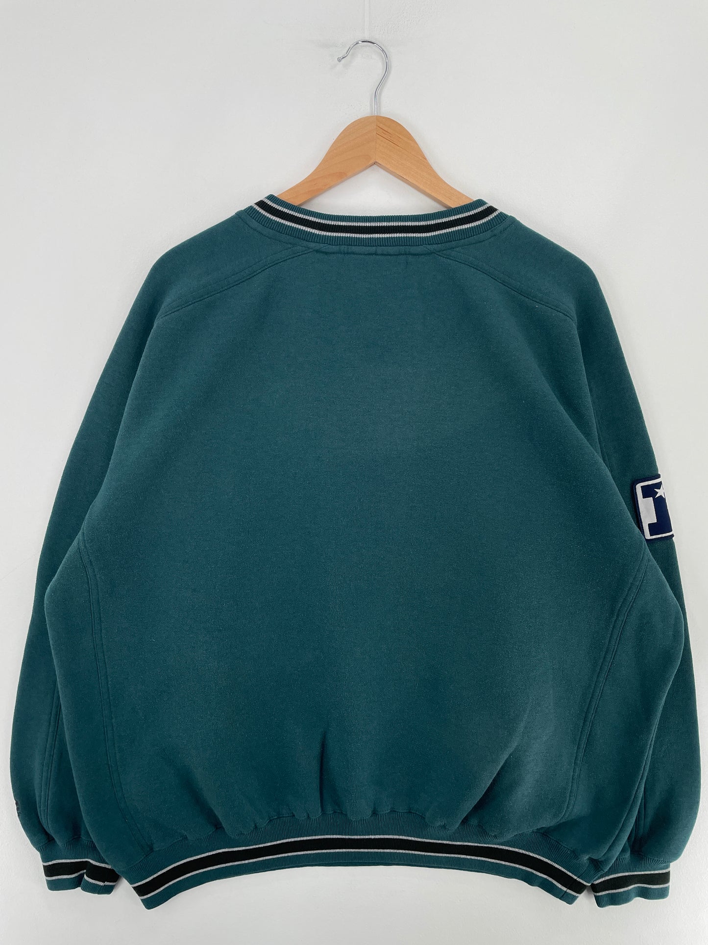 00’ PHILADELPHIA EAGLES Size XL Vintage NFL Sweat-shirt / E3242S