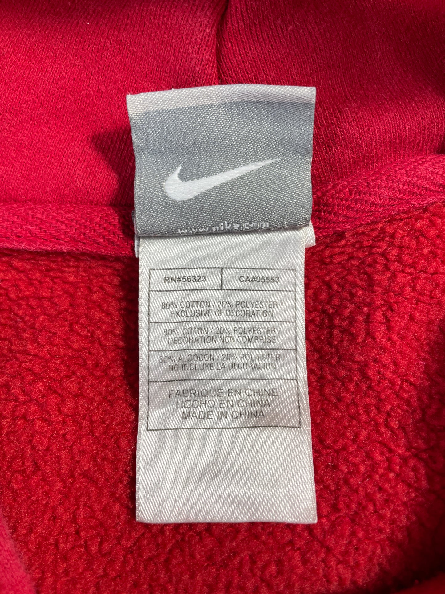 00’ NIKE x ST. LOUIS CARDINALS Size XL Vintage MLB Hoodie Sweat-Shirt / A9213