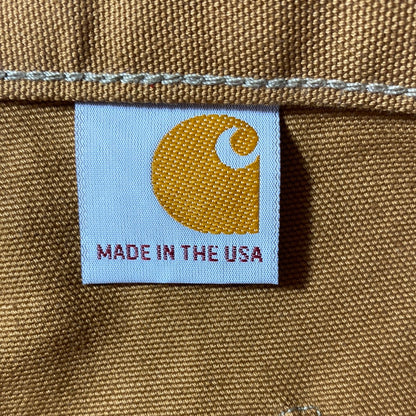 .Vintage CARHARTT Made in USA Size W35 x L32 Double Knee Duck Pants / A8112