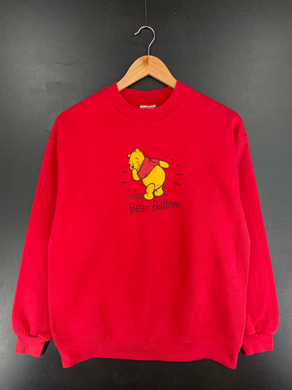 00' DISNEY WINNIE THE POOH Made in USA Size XL Vintage Sweat-shirt / E3368S