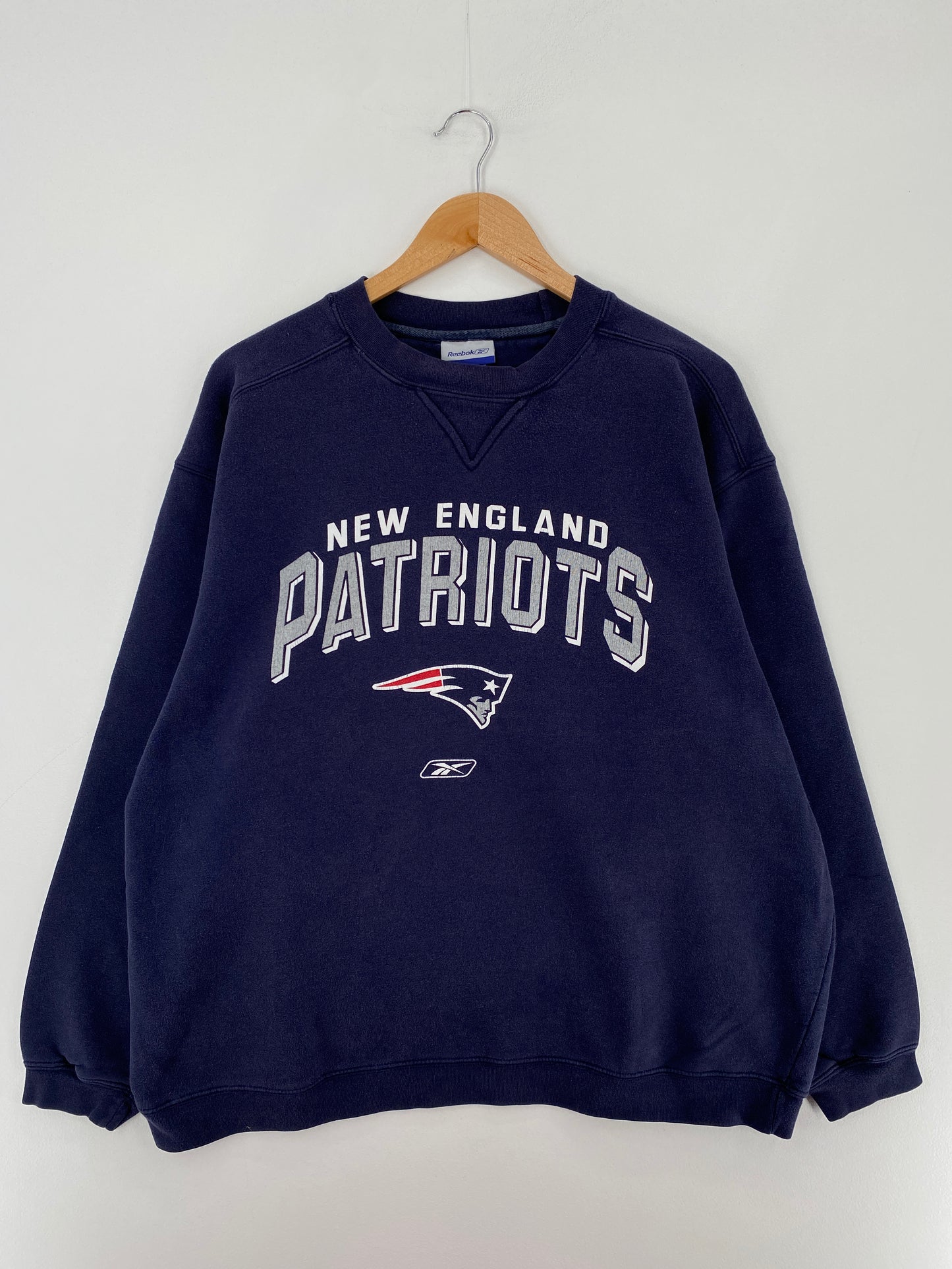 Vintage NEW ENGLAND PATRIOTS Size XL NFL Sweat shirt / E2851S