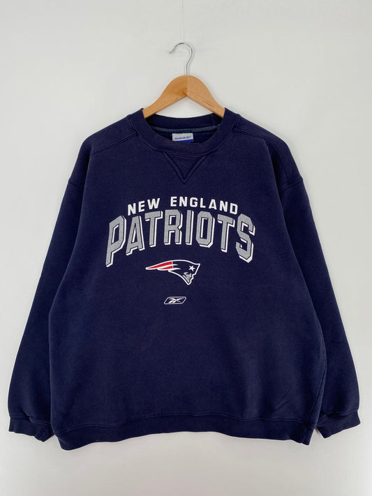 Vintage NEW ENGLAND PATRIOTS Size XL NFL Sweat shirt / E2851S