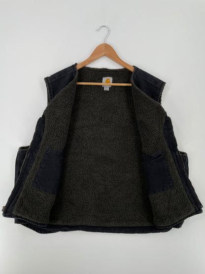 Vintage CARHARTT Size XXL Duck Vest / A8649