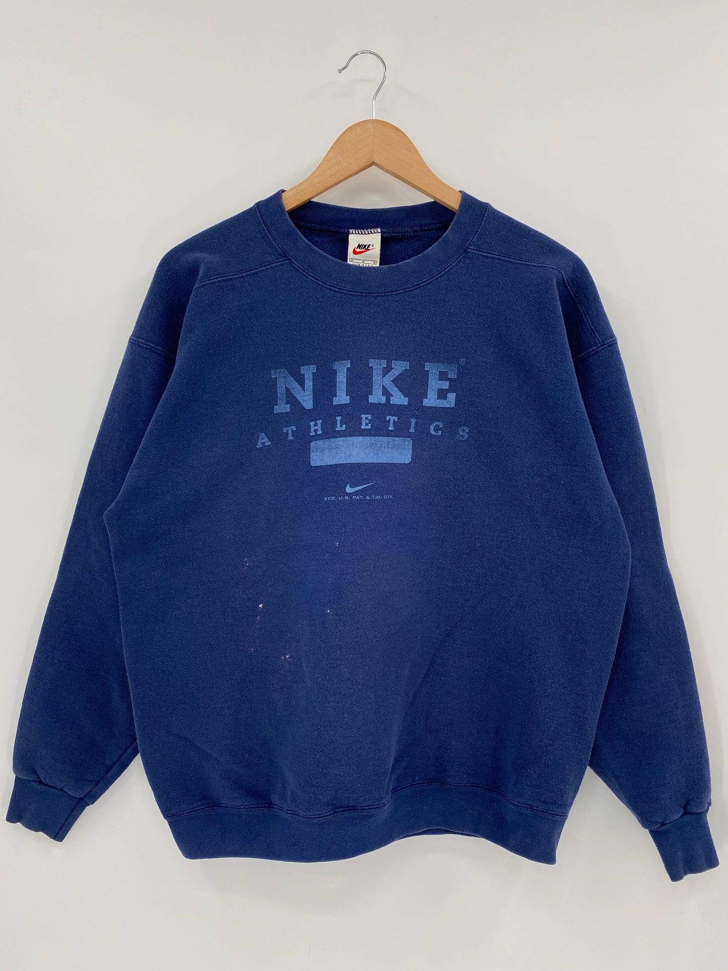 90’s NIKE Athletics Made in USA Size M Vintage Sweat-Shirt / K7044