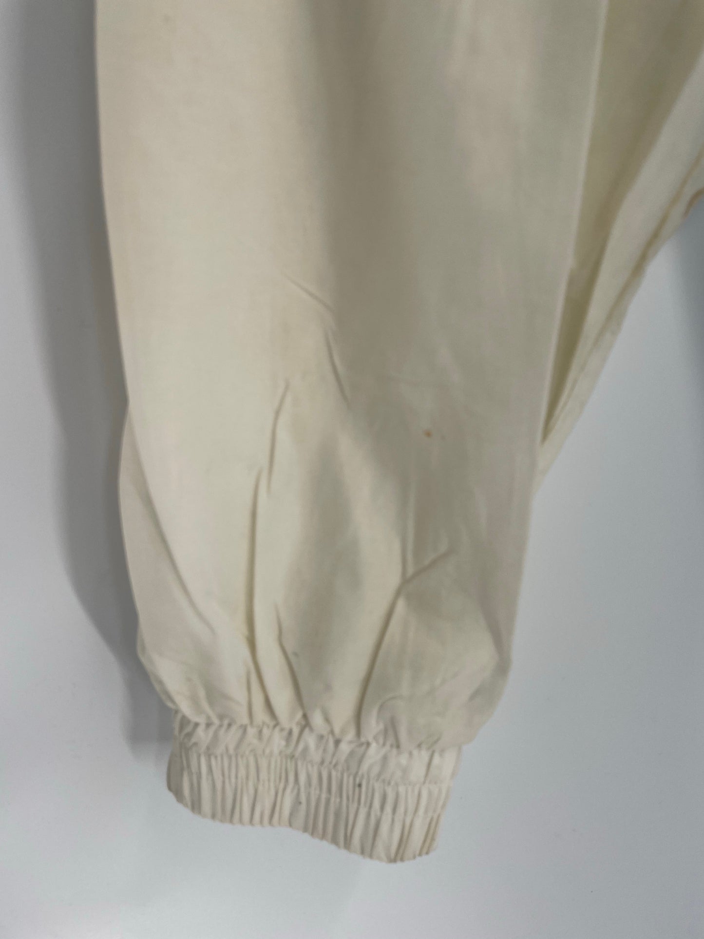 90's CAROLINA PANTHERS Size L Vintage NFL Zip-up Nylon Jacket / A8847