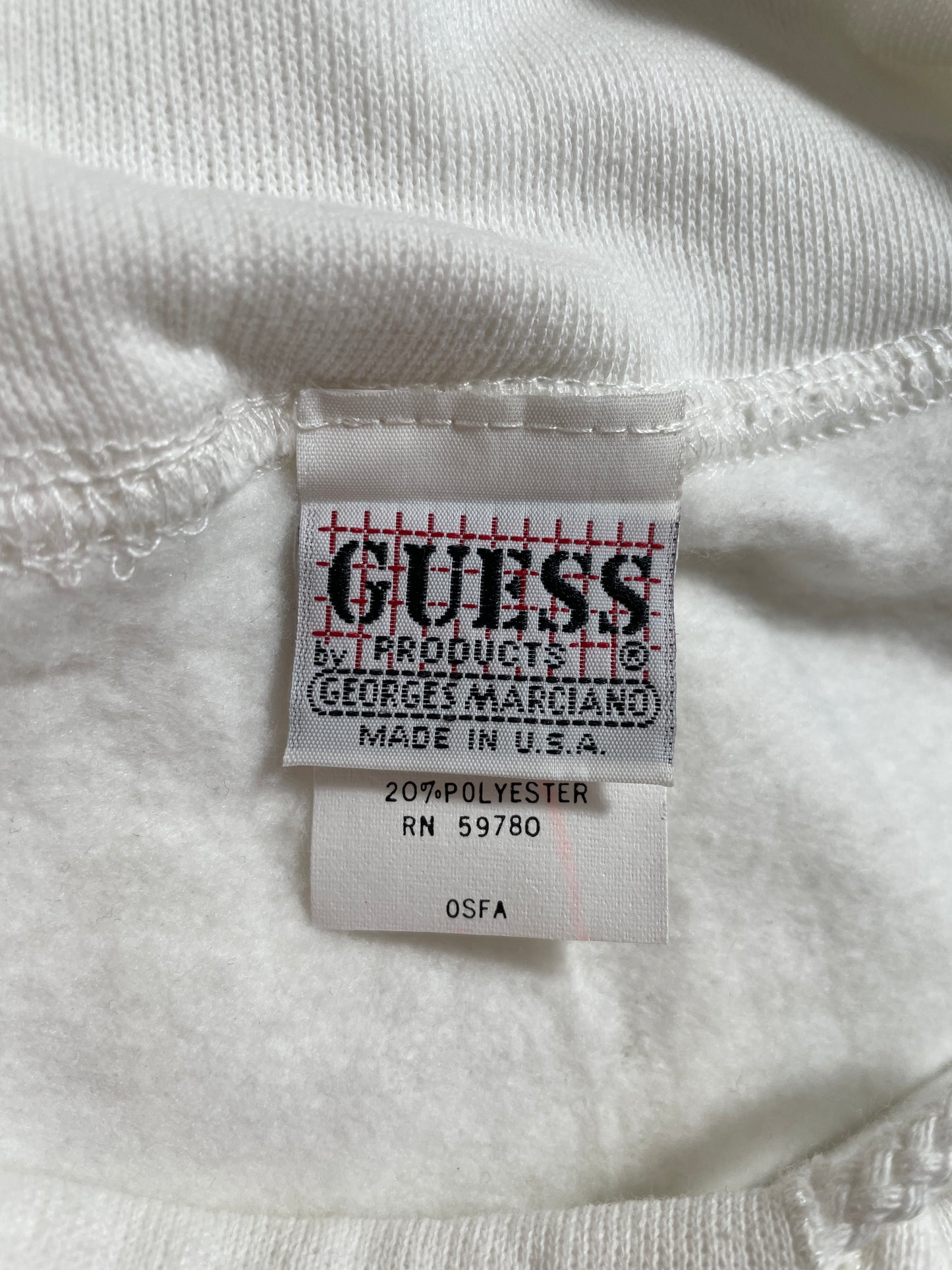 90's GUESS Made in USA Size Approx.L Vintage Sweat-shirt / G5425S