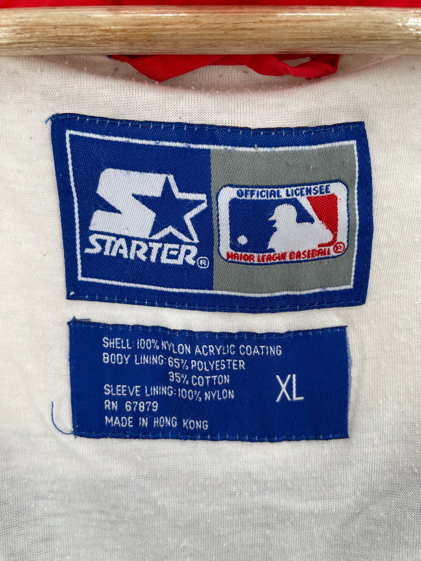 90's STARTER x BOSTON REDSOX Size XL Vintage MLB Nylon Jacket / A6833