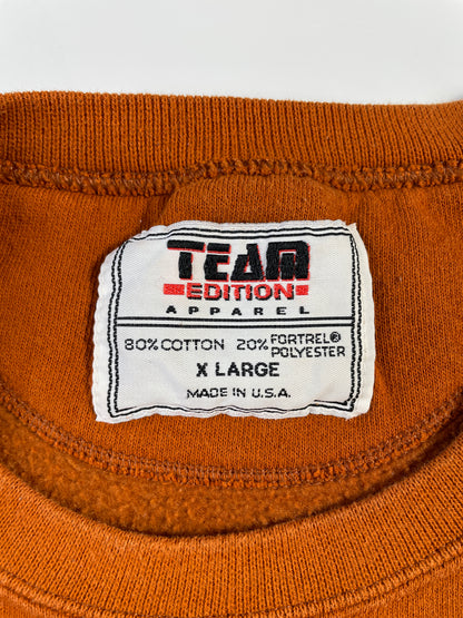 90's TEXAS Made in USA Size XL Vintage College Sweat-Shirt / A6863
