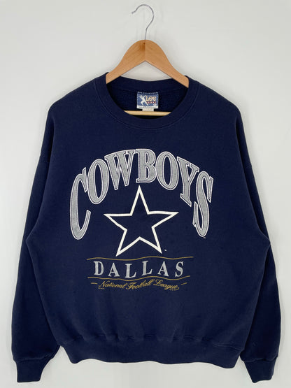 1996 DALLAS COWBOYS Made in USA Size XL Vintage NFL Sweat-Shirts/ K8480