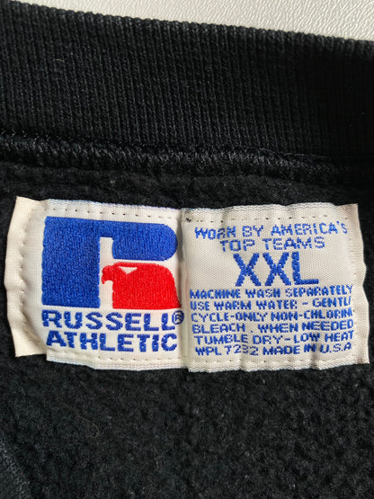 90's RUTGERS SCARLET KNIGHTS Made in USA Size XXL Vintage College Sweat-shirt / A2367