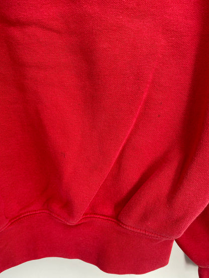00' NIKE NEBRASKA CORNHUSKERS Size M Vintage College Hoodie Sweat-shirt / K9385
