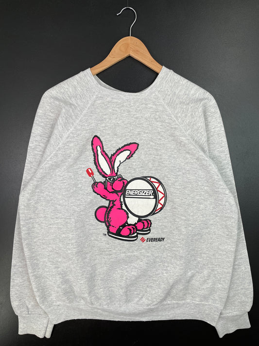 90's ENERGIZER Size XL Vintage Sweat-shirt / A8622