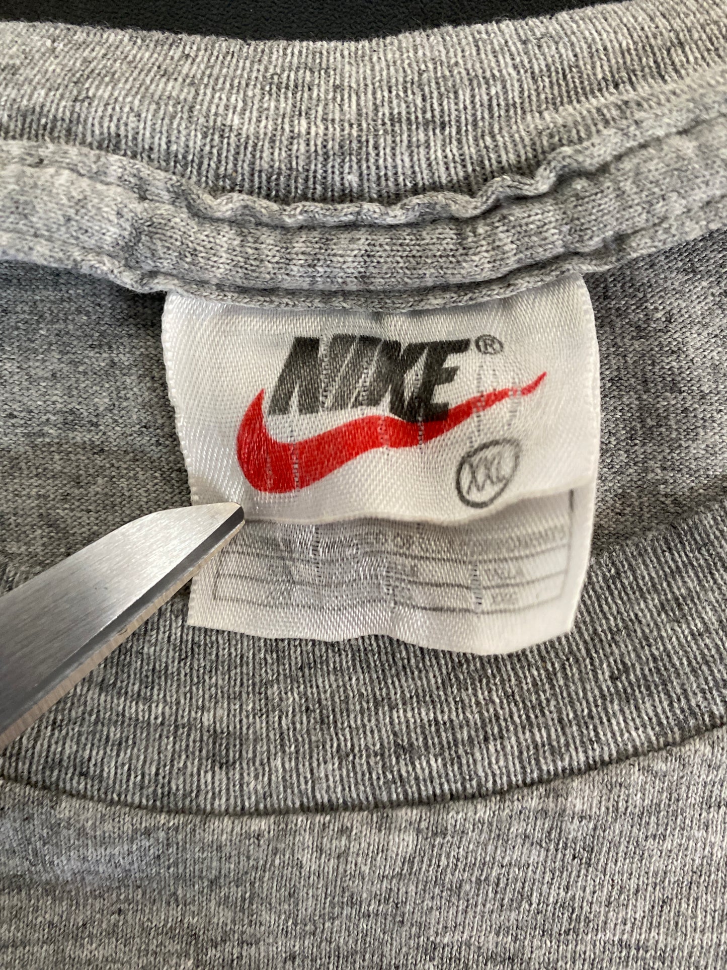 90’s NIKE CHICAGO BULLS SIZE XXL VINTAGE NBA T- SHIRT / K588