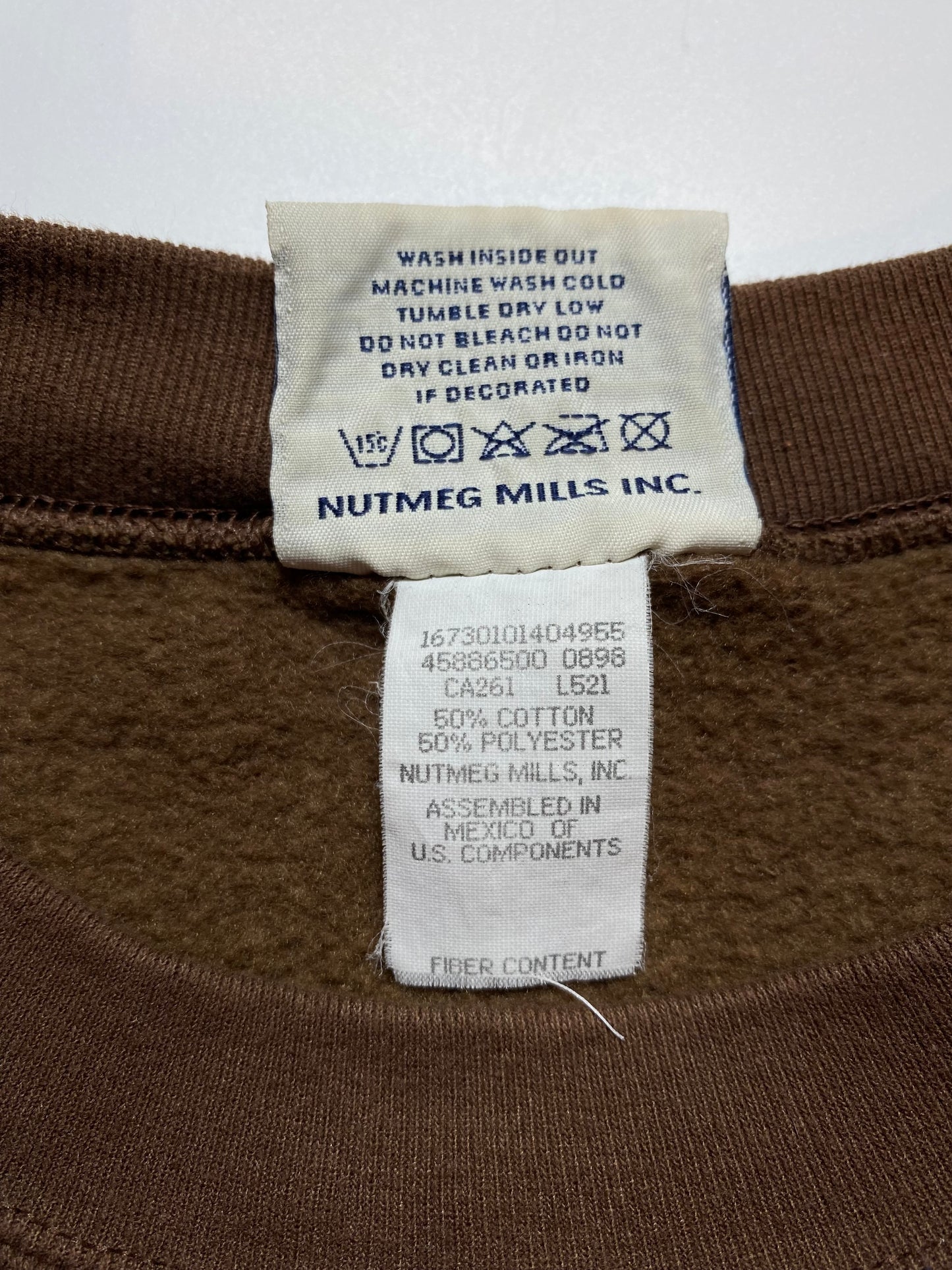 1998 CLEVELAND BROWNS Size L Vintage NFL Sweat-Shirt/ K8117