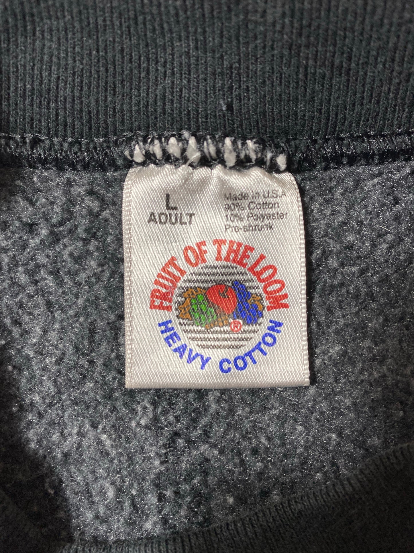 90's IOWA HAWKEYES Made in USA Size L Vintage College Sweat-Shirts/ K9336