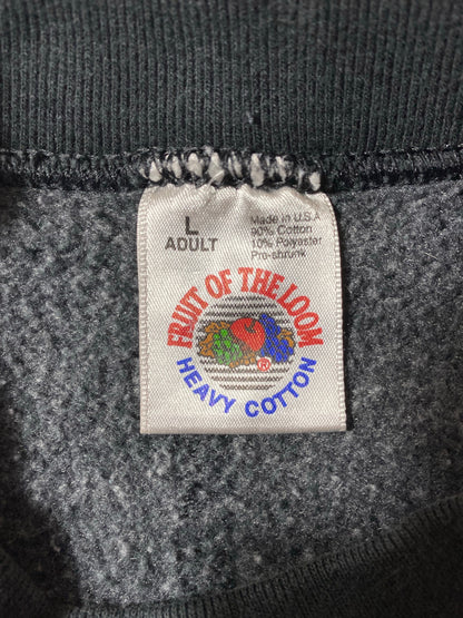 90's IOWA HAWKEYES Made in USA Size L Vintage College Sweat-Shirts/ K9336