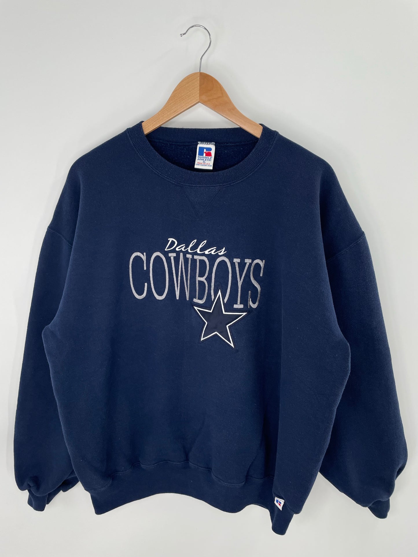 90's DALLAS COWBOYS Made in USA Size XL Vintage NFL Sweat-Shirts/ K8664