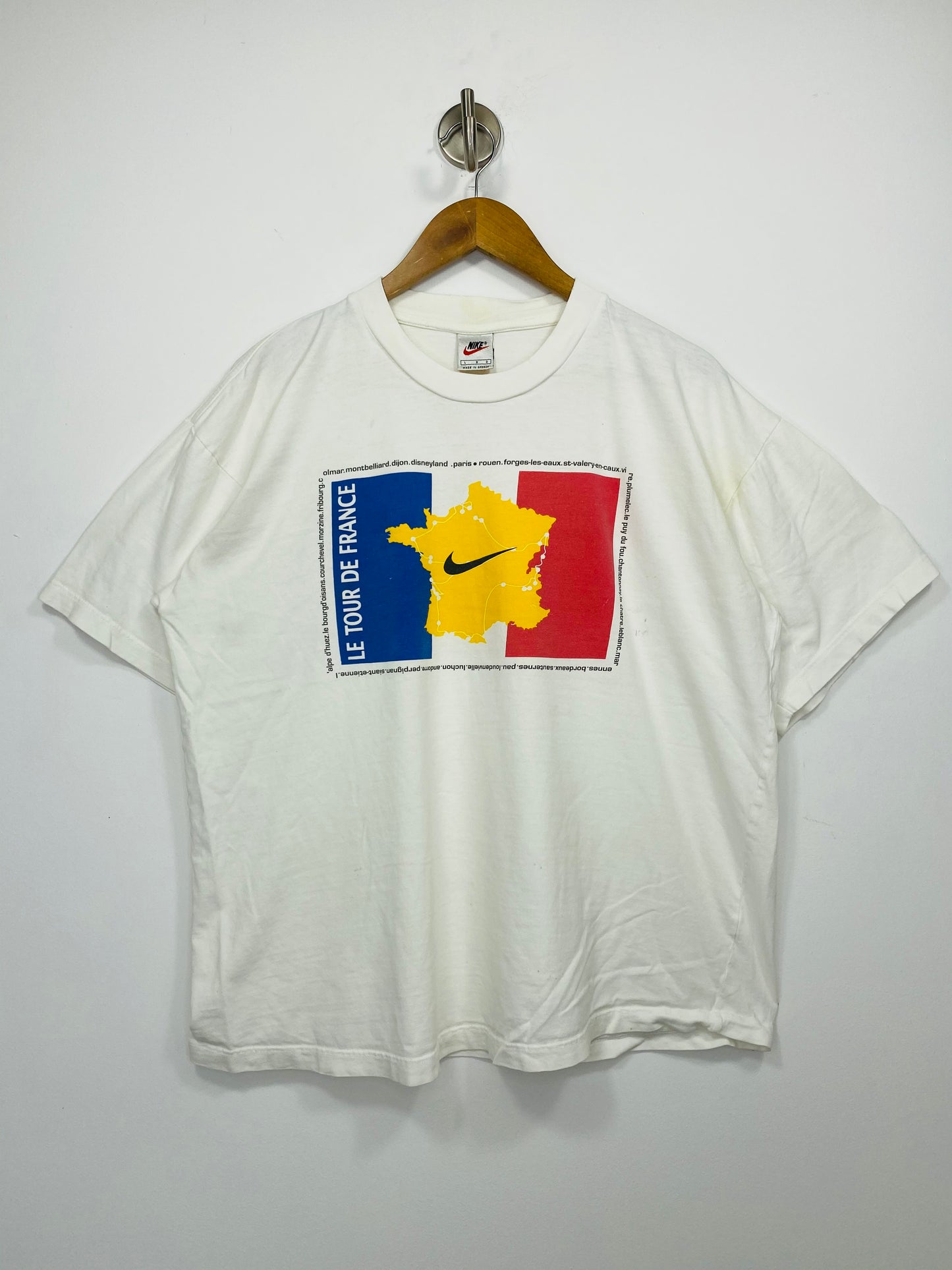 1997 NIKE LE TOUR DE FRANCE Vintage T-Shirt / 5188