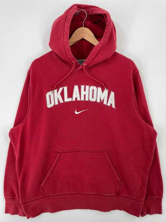 Vintage NIKE x OKLAHOMA Size XXL College Vintage Hoodie Sweat-Shirt / A9344