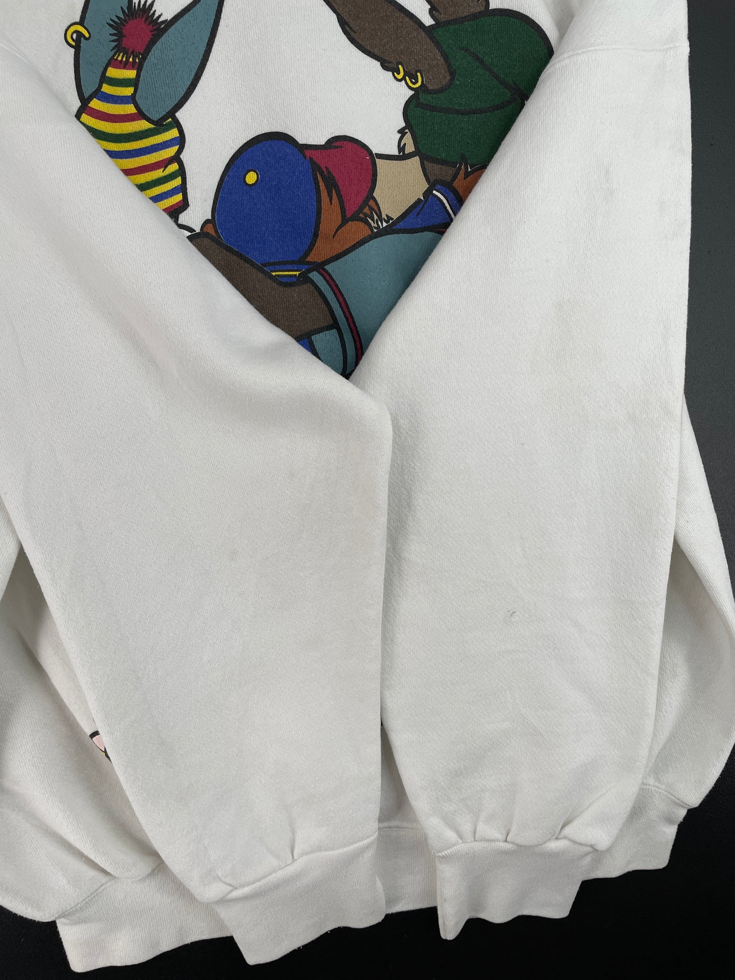 .1993 LOONEY TUNES Made in USA Size XL Vintage Sweat-shirt / E4673S