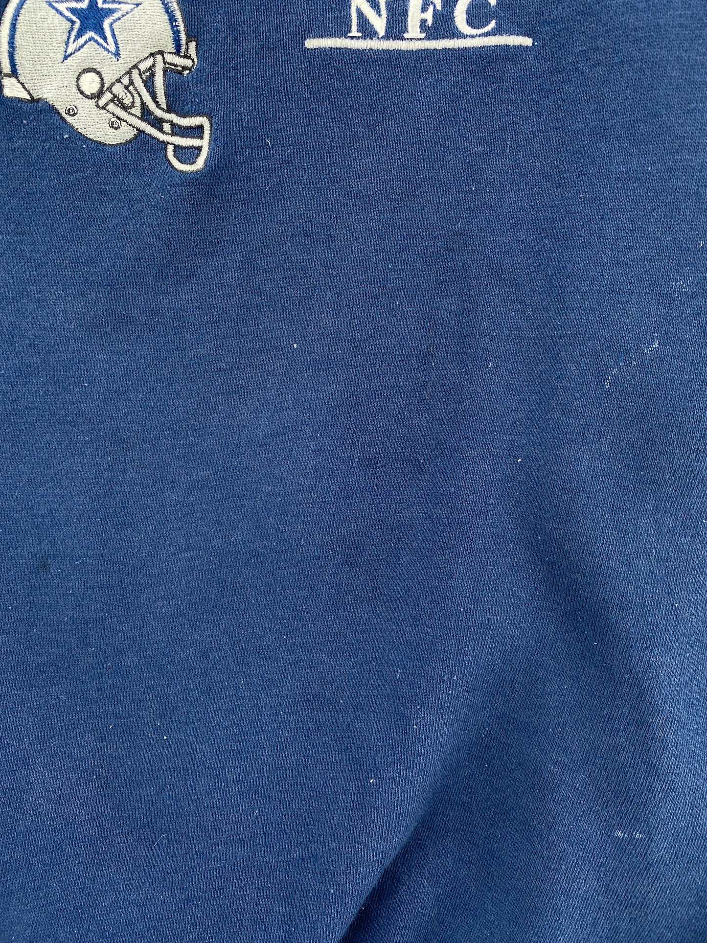 00' DALLAS COWBOYS Size XXL Vintage NFL Sweat-shirt / E1885S