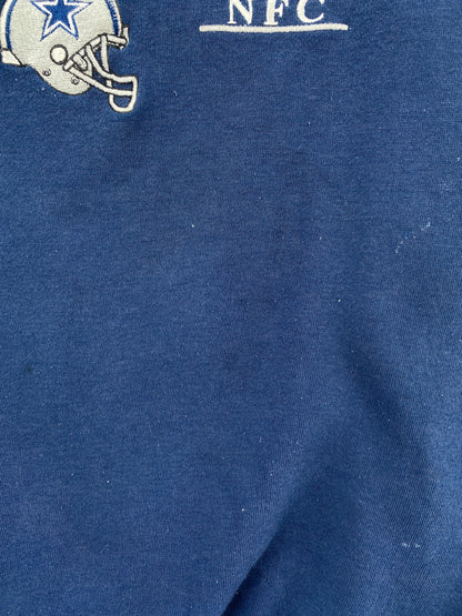 00' DALLAS COWBOYS Size XXL Vintage NFL Sweat-shirt / E1885S